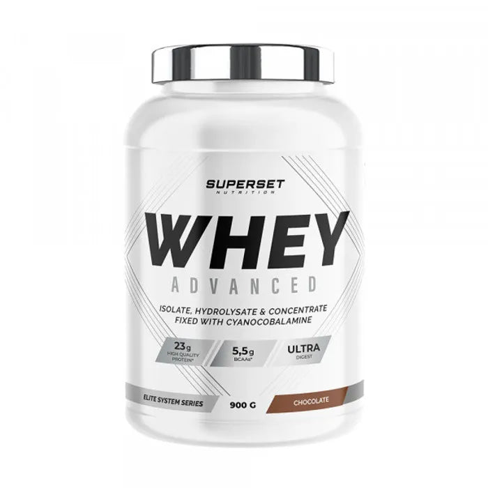 100% WHEY PROTEINE ADVANCED 900GR