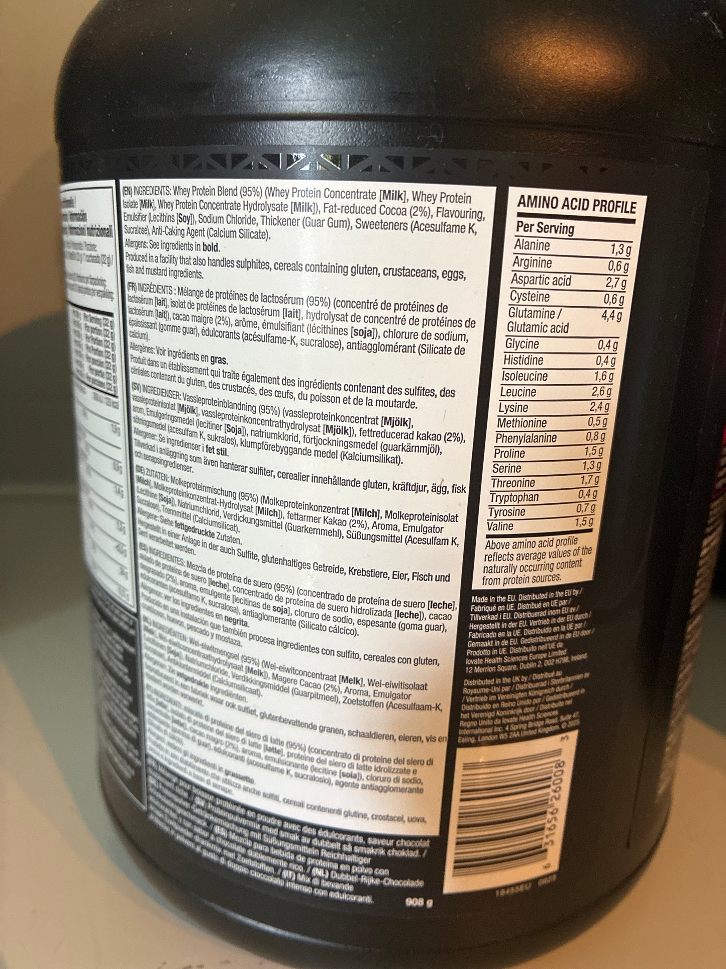 MUSCLETECH NITRO-TECH 100% WHEY GOLD, croissance de la masse musculaire -908G