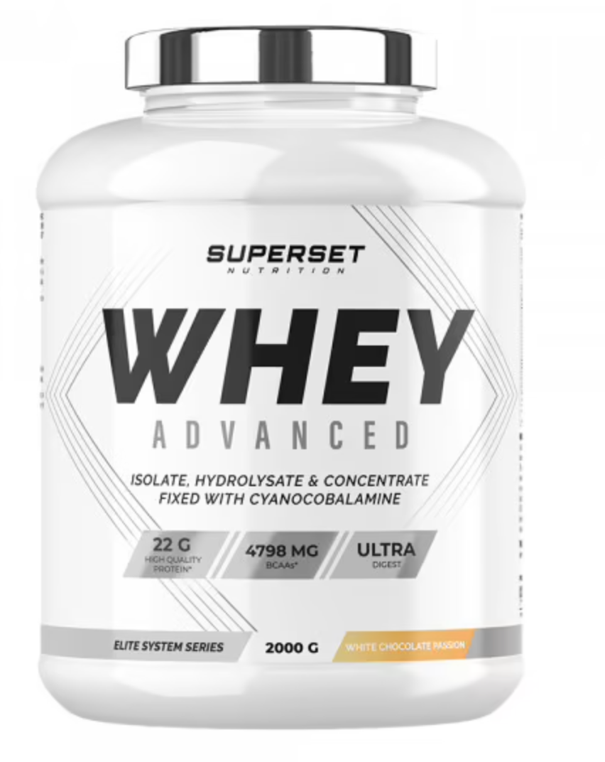 100% WHEY PROTEINE ADVANCED 2KG