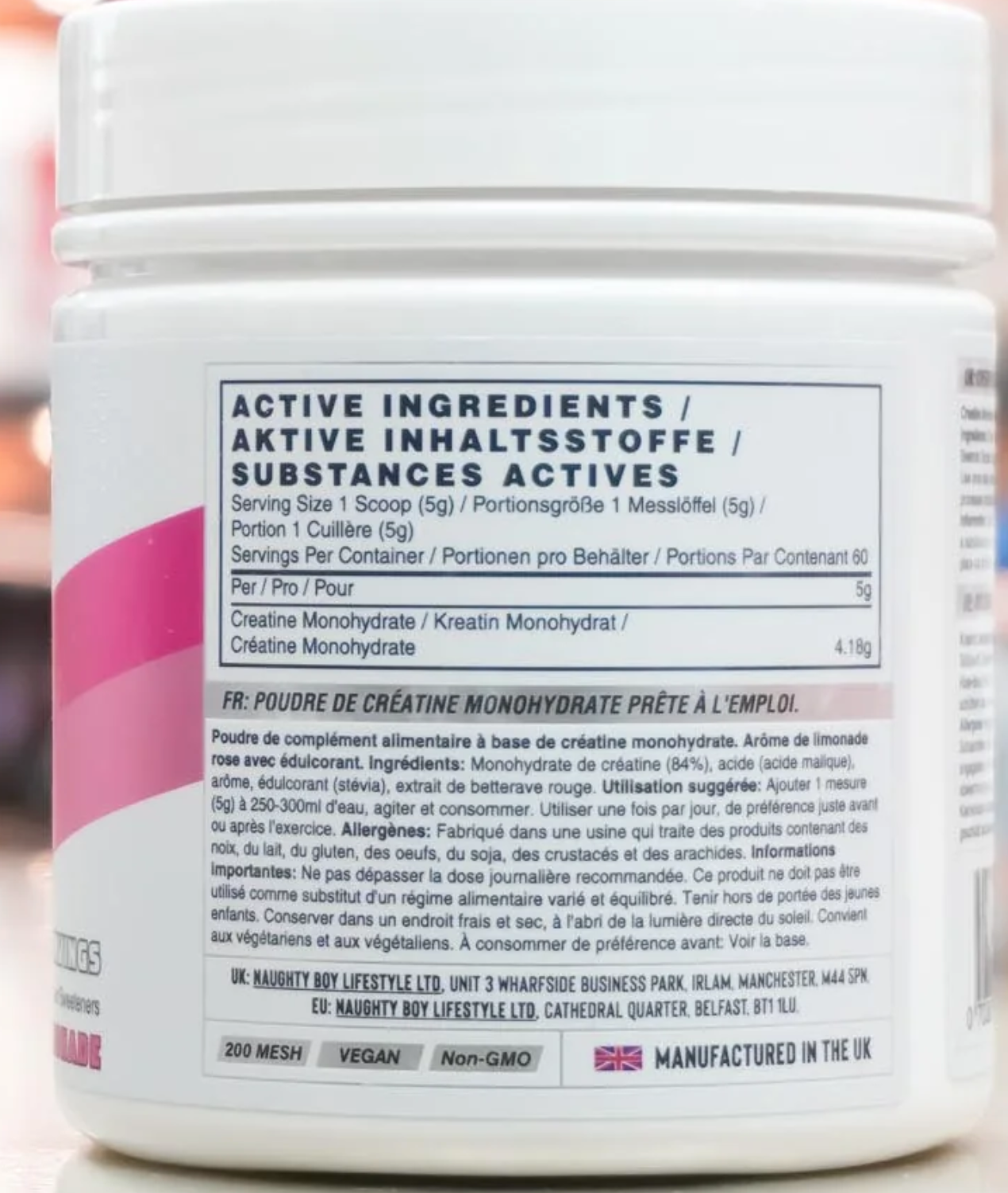 Naughty Boy Creatine -300G
