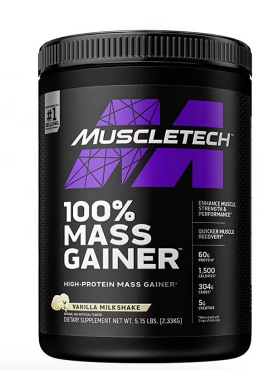 100% MASS GAINER 2,33KG