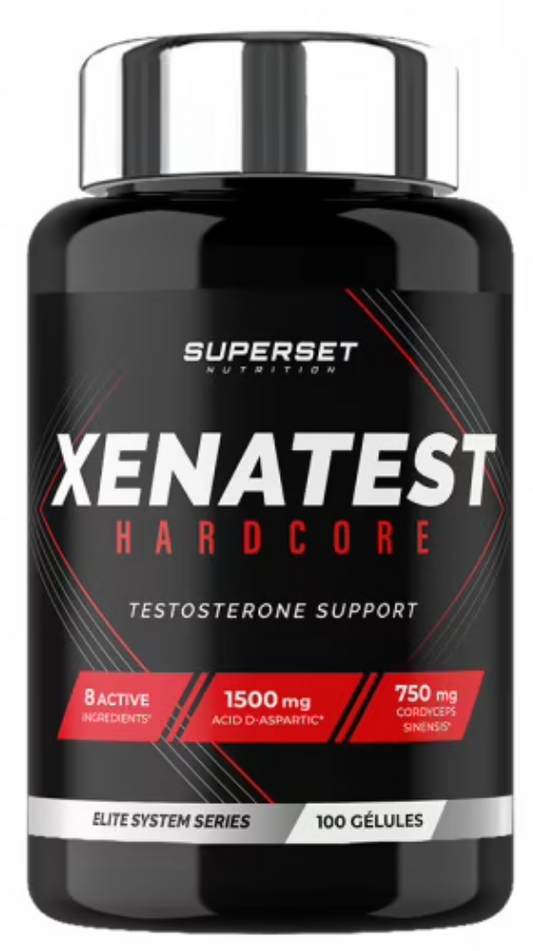 XENATEST HARDCORE 100 CAPS -Production de Testostérone naturellement