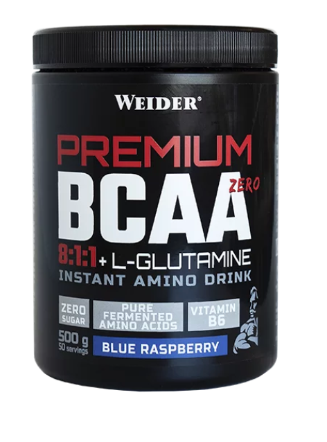 WEIDER Premium BCAA Zero 8:1:1+L-GLUTAMINE -500G