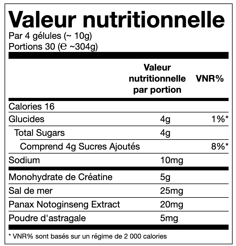 ANIMAL CREATINE CHEWS  120 Tablets