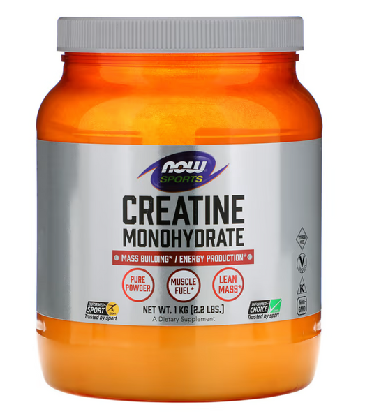Now foods Sports Créatine monohydrate pure powder 1kg
