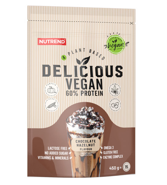 Nutrend Delicious Vegan -450G (4 types de protéines végétales)