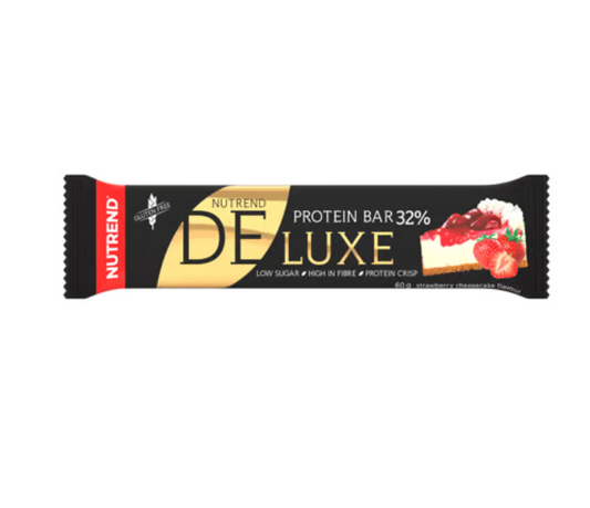 Nutrend Delux protein bar 60G -barre de luxe protéinée 32% strawberry cheesecake