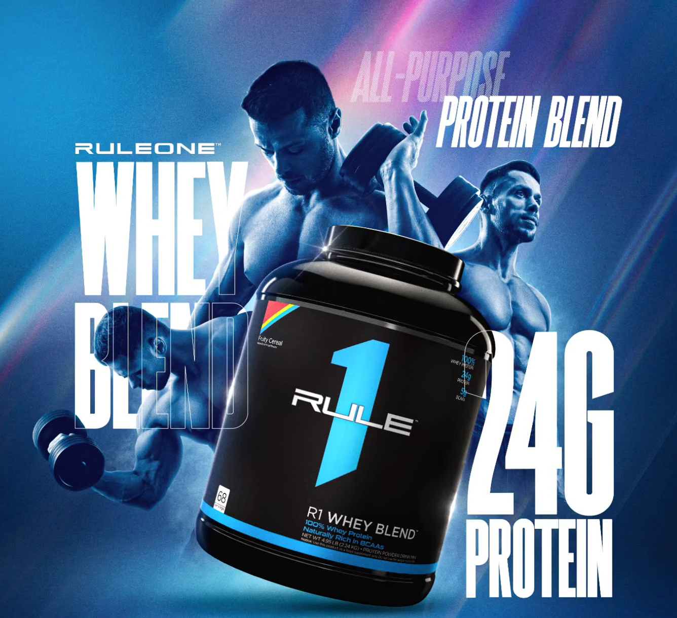 Rule one Whey Blend protein isolate & hydrolysed 2,2kg