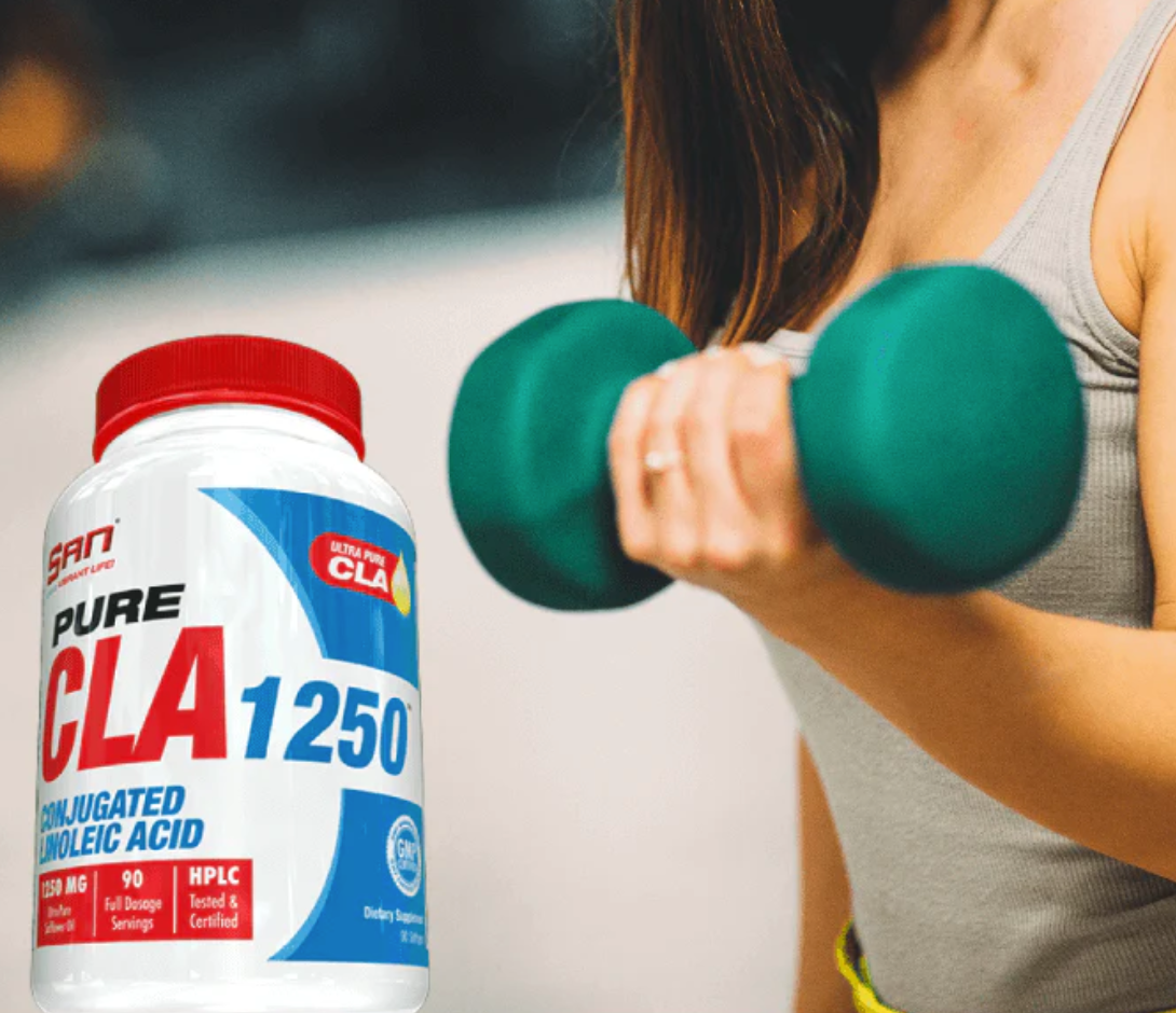 San nutrition Pure Cla 1250 (Réduire la graisse corporelle et augmenter la masse musculaire)-90 softgels