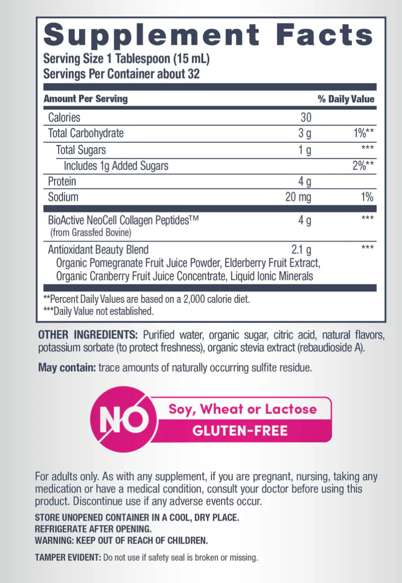 NeoCell Collagen type I & III Liquid-473ml