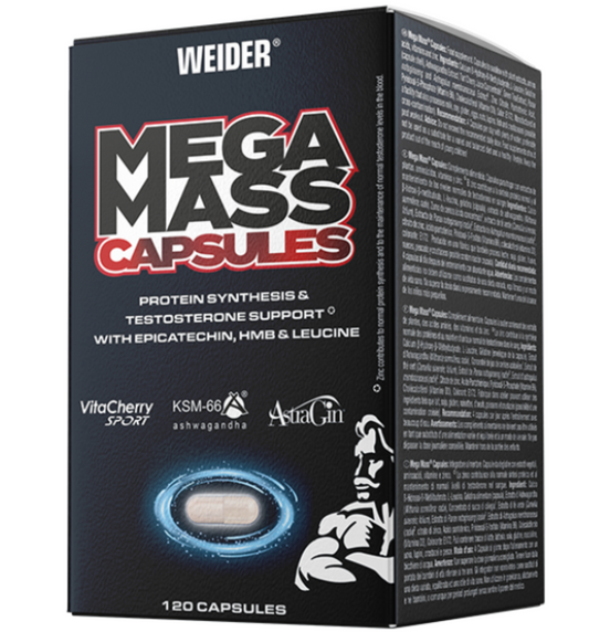WEIDER MEGA MASS -120 CAPS