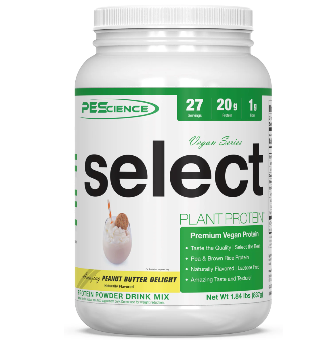 PESCIENCE Select Vegan Protein -800G