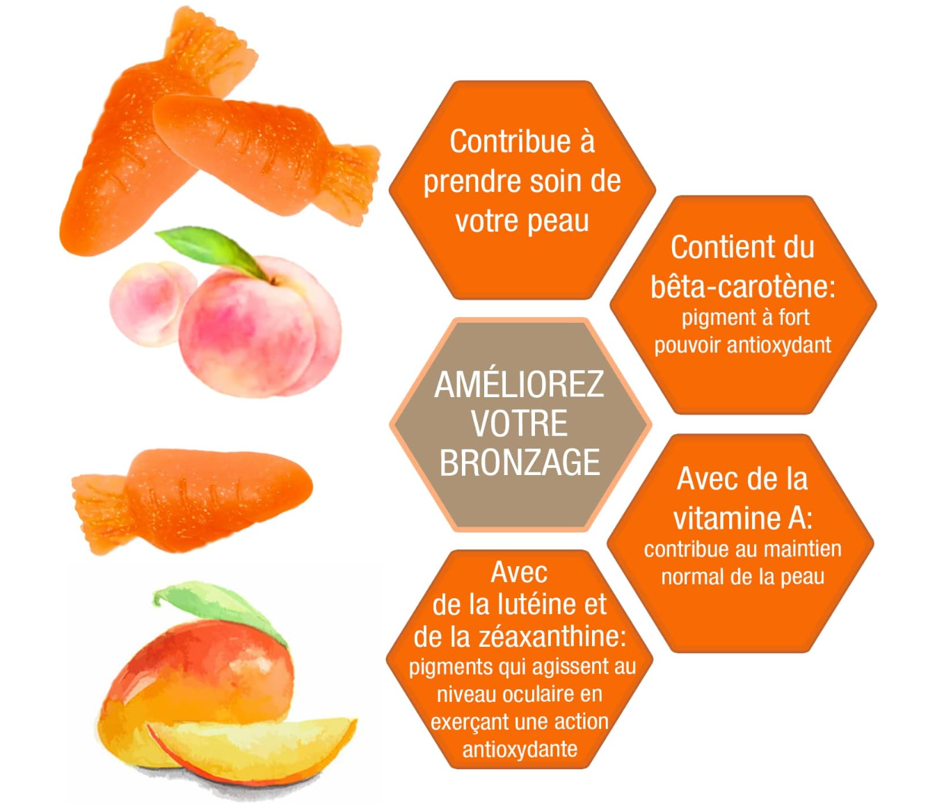 WEIDER SUN BRONZE -40 GUMMIES