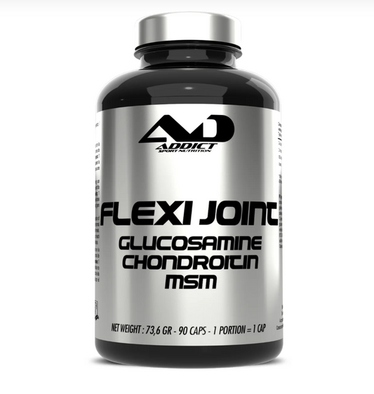 Addict Sport Nutrition FLEXI JOINT Glucosamine Chondroitin MSM-90 caps