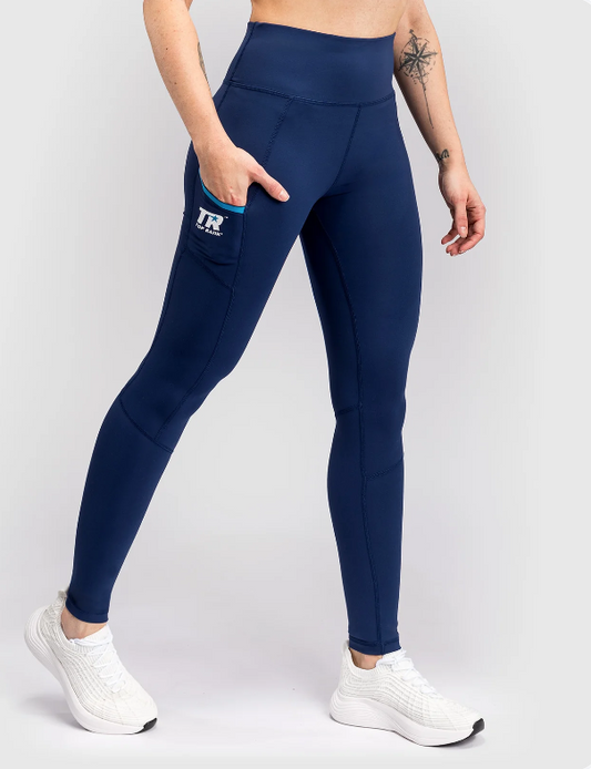 Venum x Top Rank Legging -colori Bleu marine