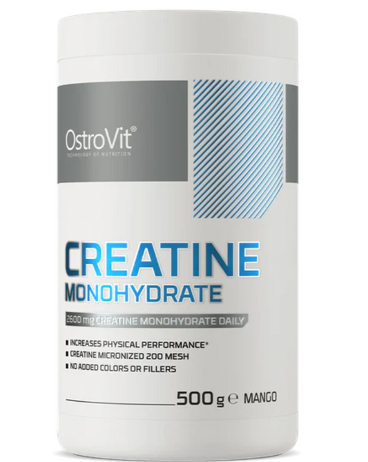 OstroVit Créatine Monohydrate - saveur pomme verte (green Apple )500 g