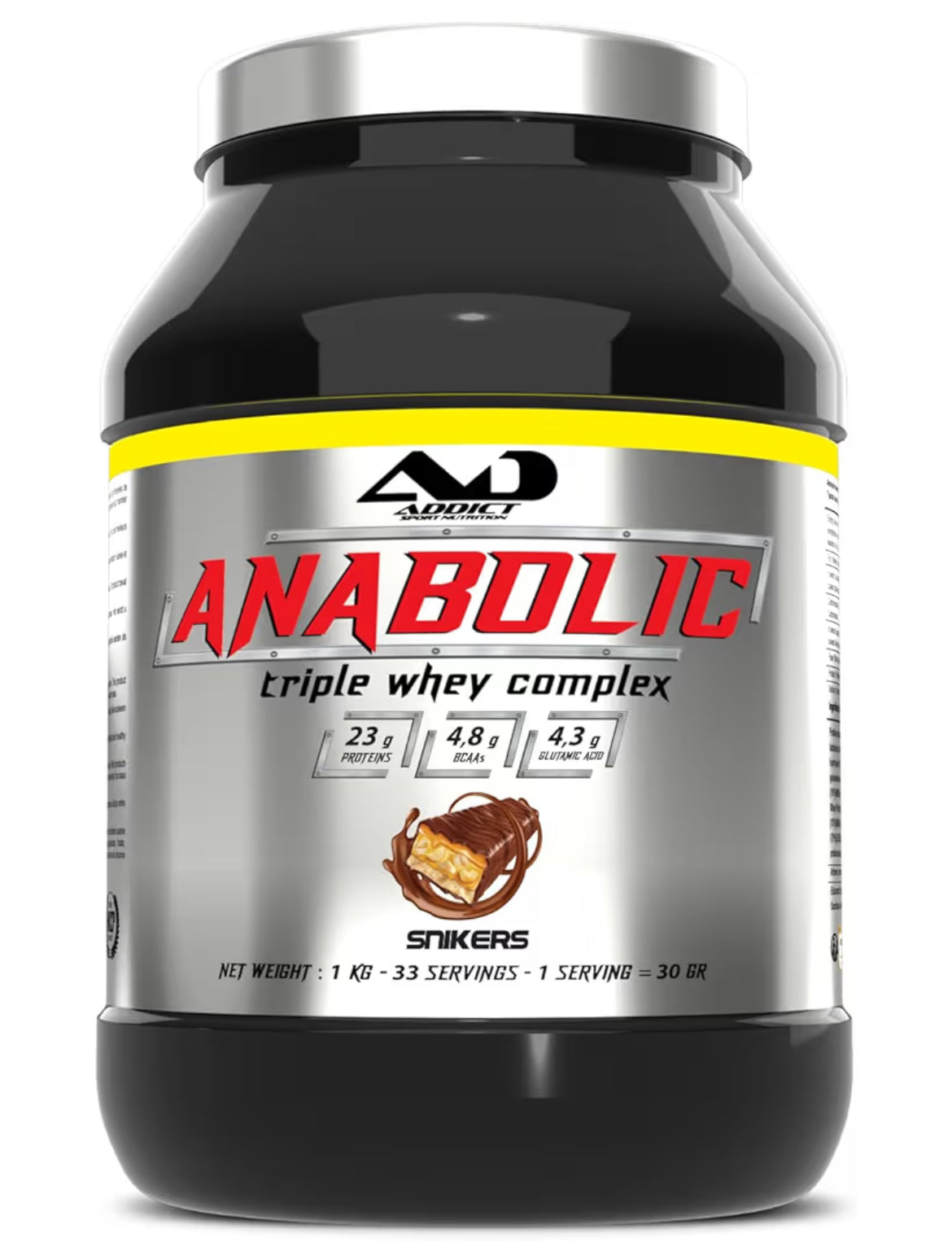 Addict Sport Nutrition Anabolic Triple Whey Complex-1kg