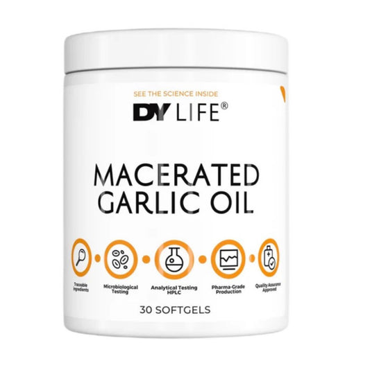 DORIAN YATES DY LIFE Macerated Garlic oil (huile d'aïl macérée) 30 softgels