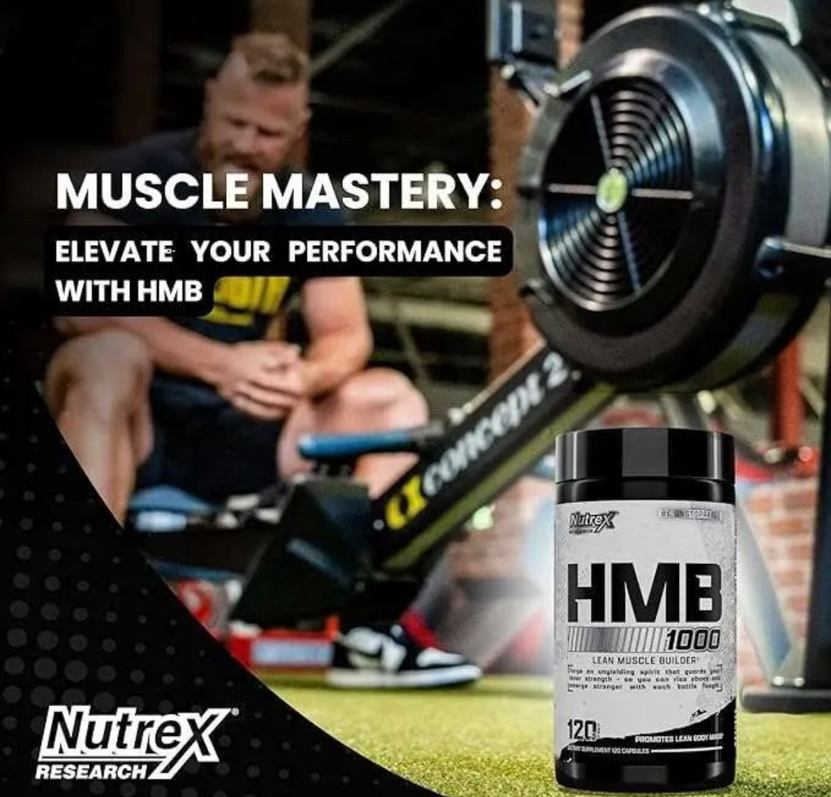 Nutrex HMB 1000, 120 caps
