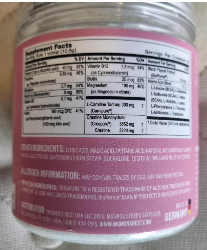 WOMEN'S BEST Strenght-250g