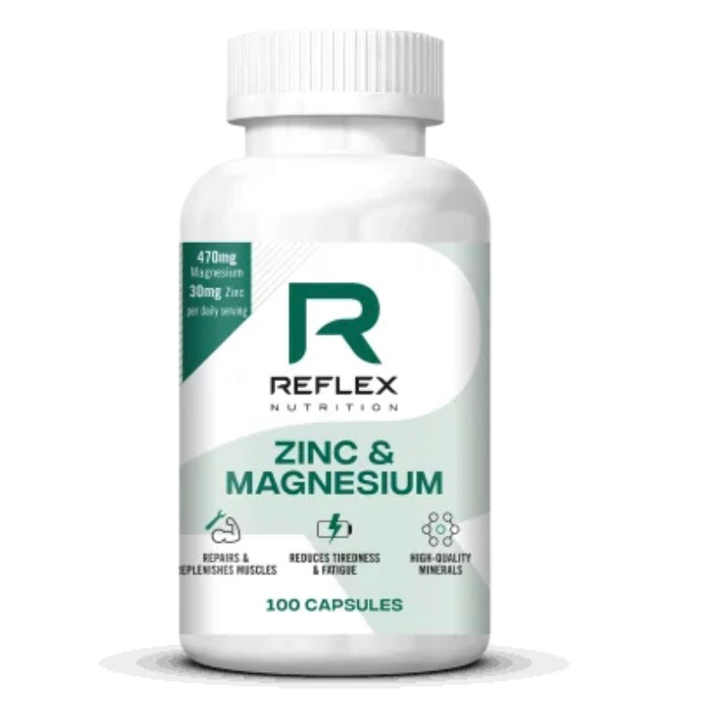 Reflex nutrition Zinc & Magnésium 100caps