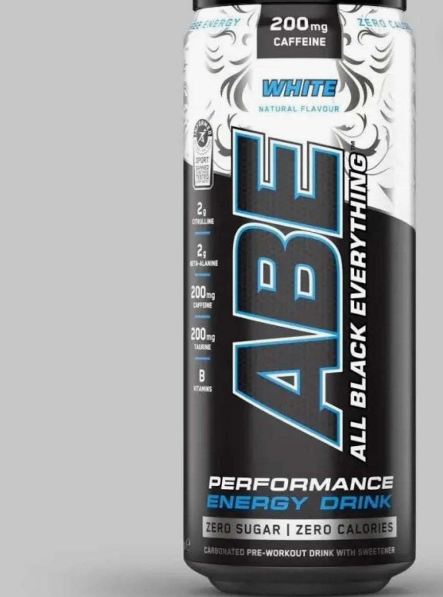 Applied Nutrition ABE Energy Drink Pré workout -330ml (sans sucre) White