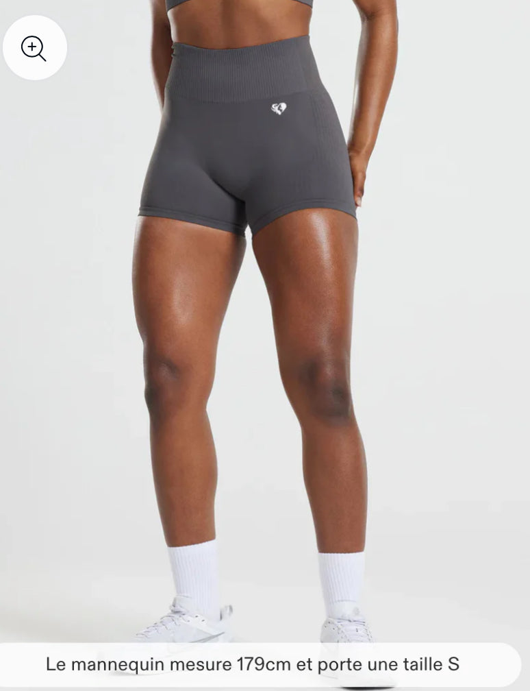 Women’s Best POWER Seamless shorts  -colori Graphite Taille S
