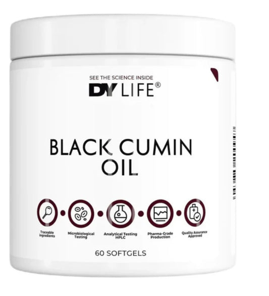 DORIAN YATES DY LIFE Black cumin oil 60 softgels