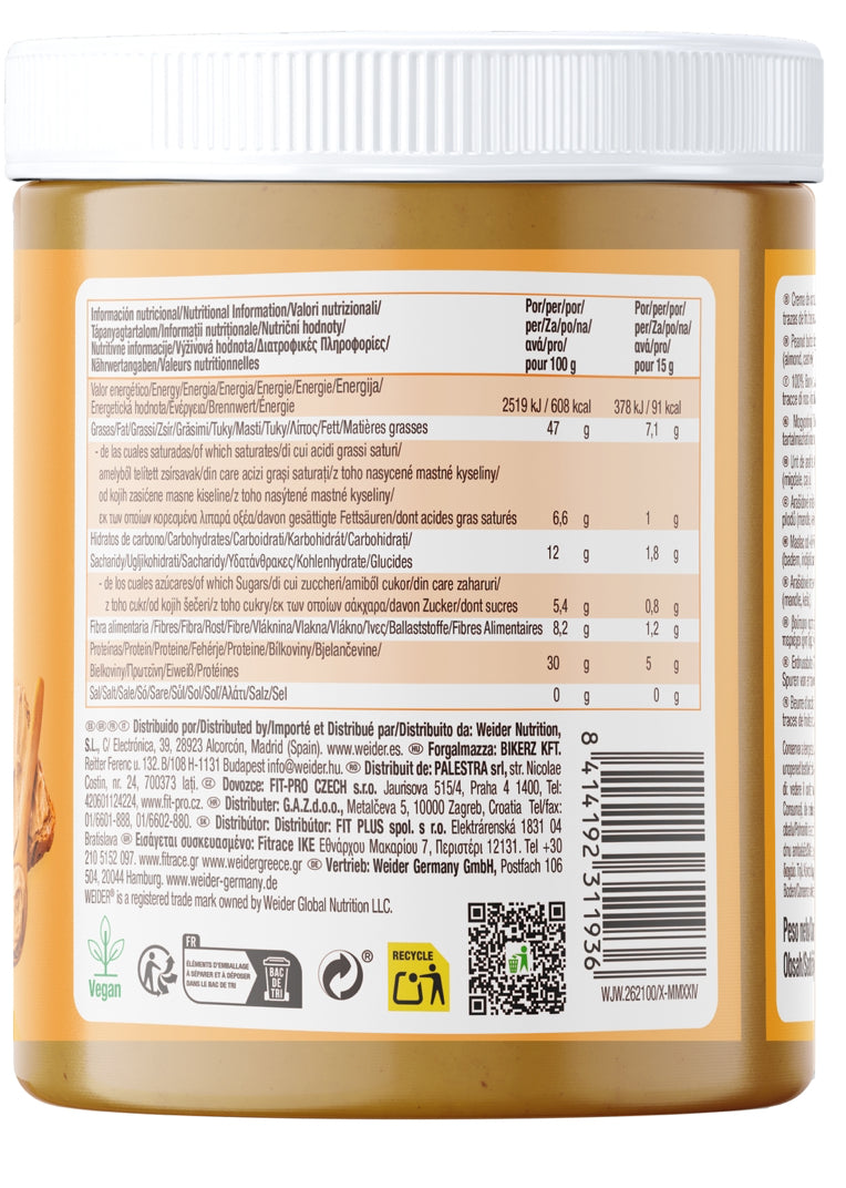 Weider Peanut butter smooth 1kg ( beurre de cacahuète)