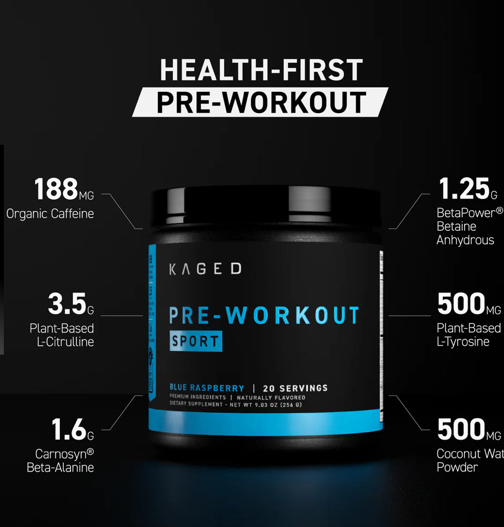 Kaged Muscle Pre-Kaged  Sport -259g