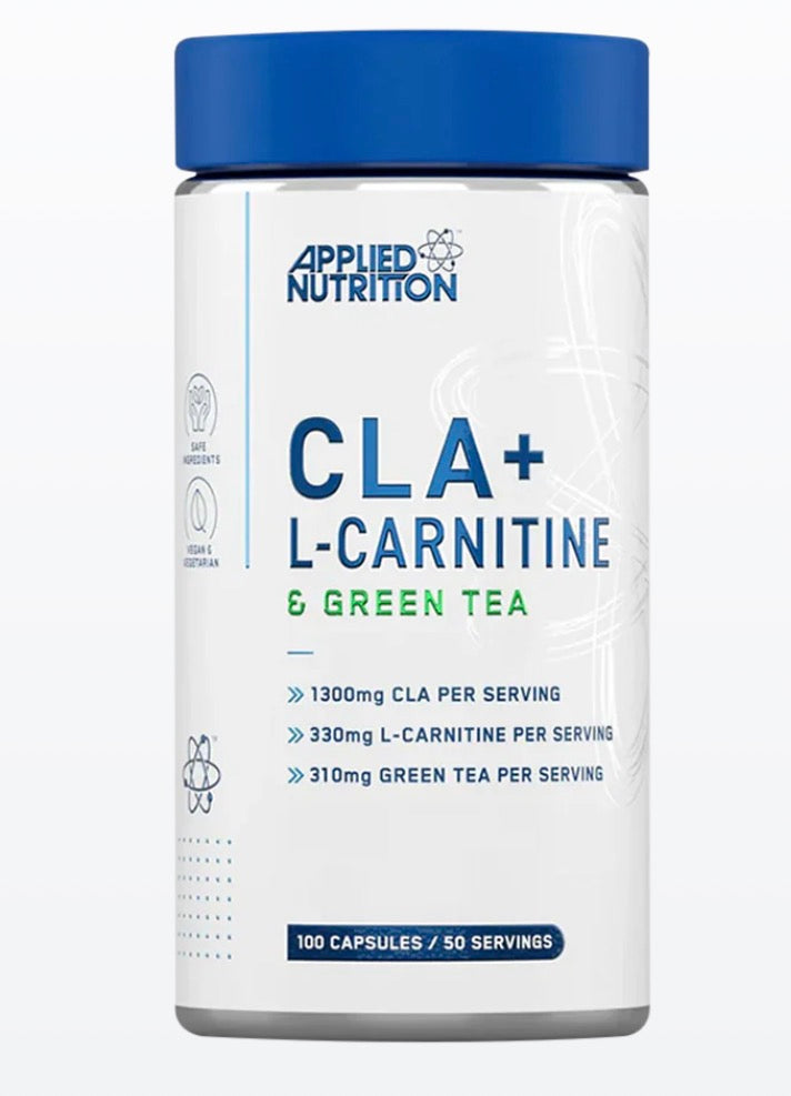 Applied Nutrition CLA +L-carnitine &Green Tea 100caps