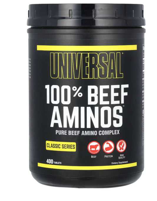 Universal nutrition 100% Beef aminos -400 comprimés