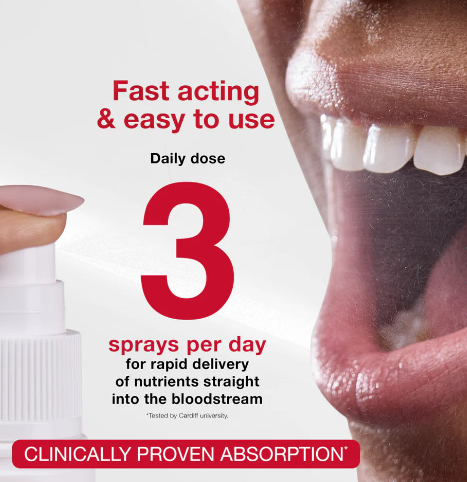 BetterYou DLux + Vitamin D + K2 spray oral , 12ml