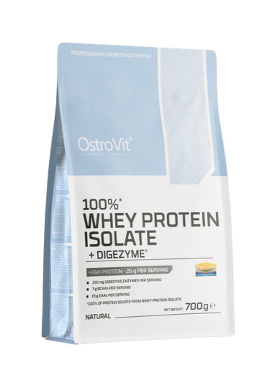 OstroVit 100% Whey protein Iso + Digezyme natural 700g