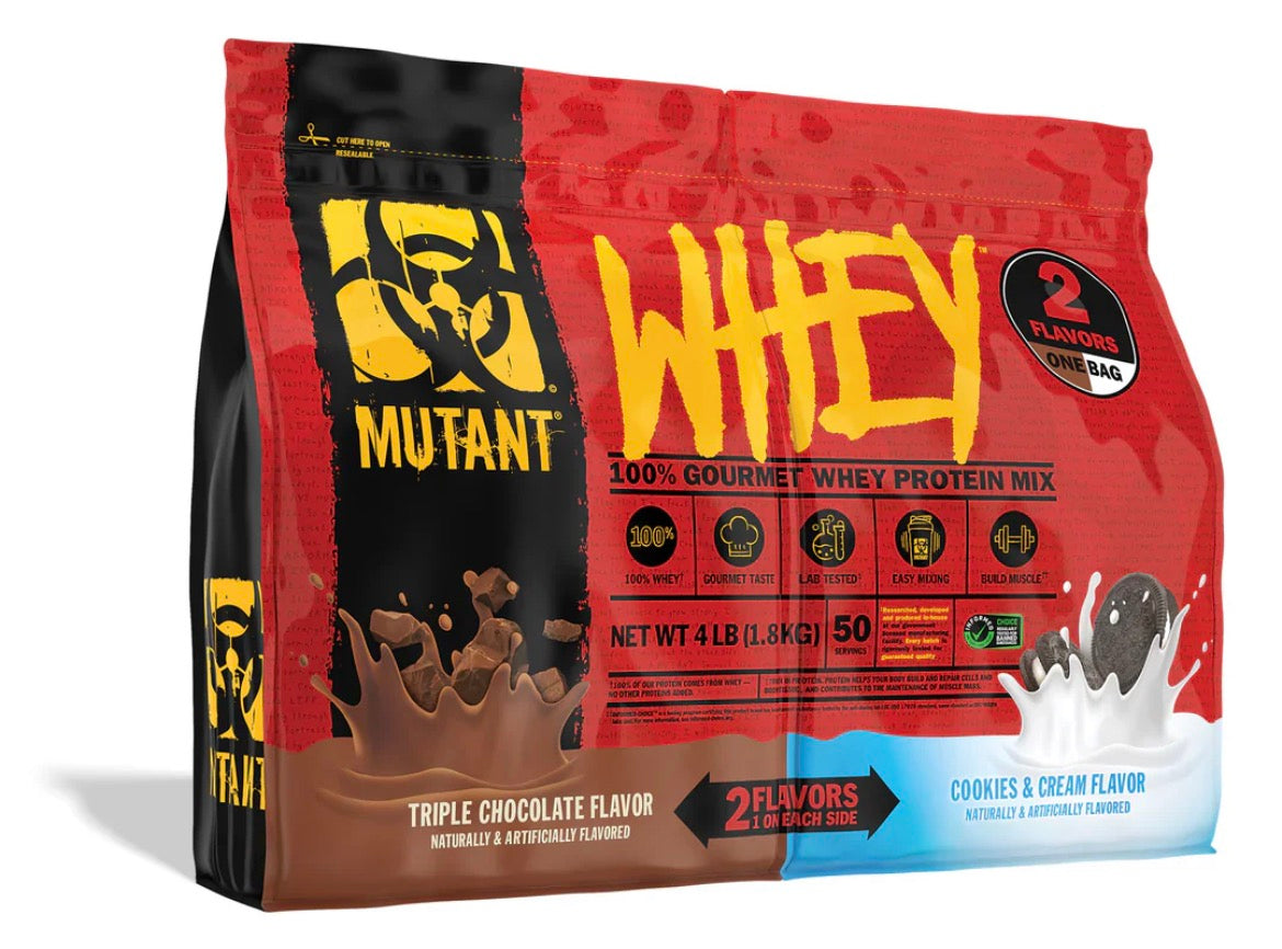 MUTANT® WHEY Deux saveurs mix 1.8KG