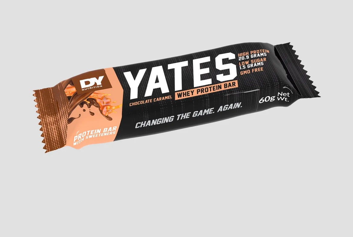 Dorian Yates barre protéinée 60g chocolate caramel