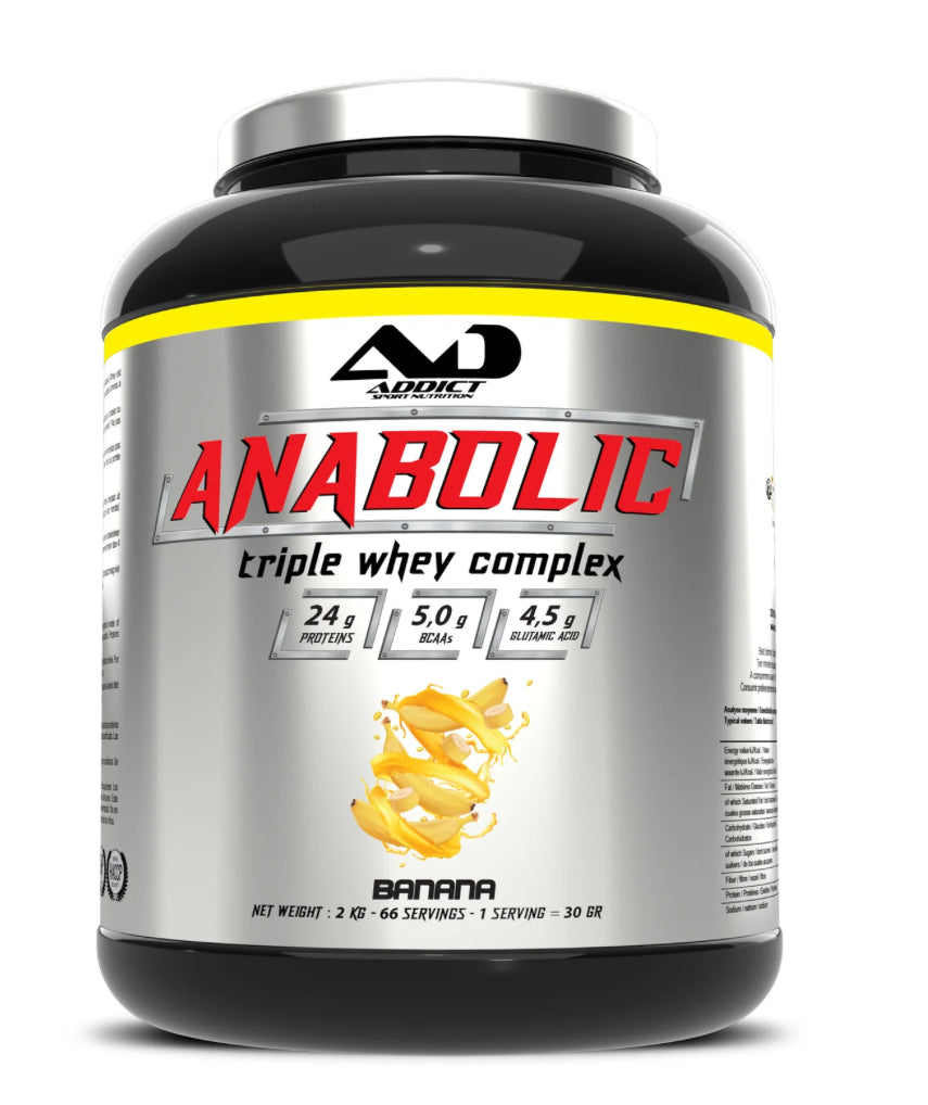 Addict Sport Nutrition Anabolic Triple Whey Complex-2kg