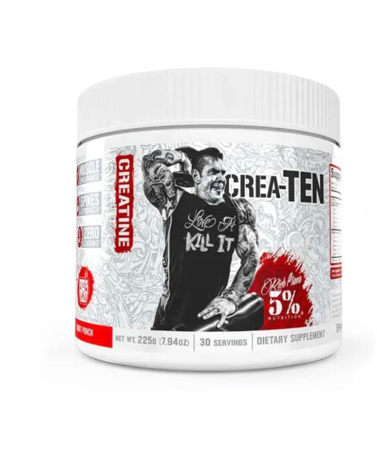 5% Nutrition Rich Piana Crea-TEN Legendary séries 225g