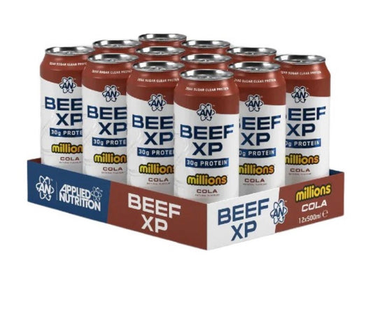 Beef XP 500ml canette , millions cola
