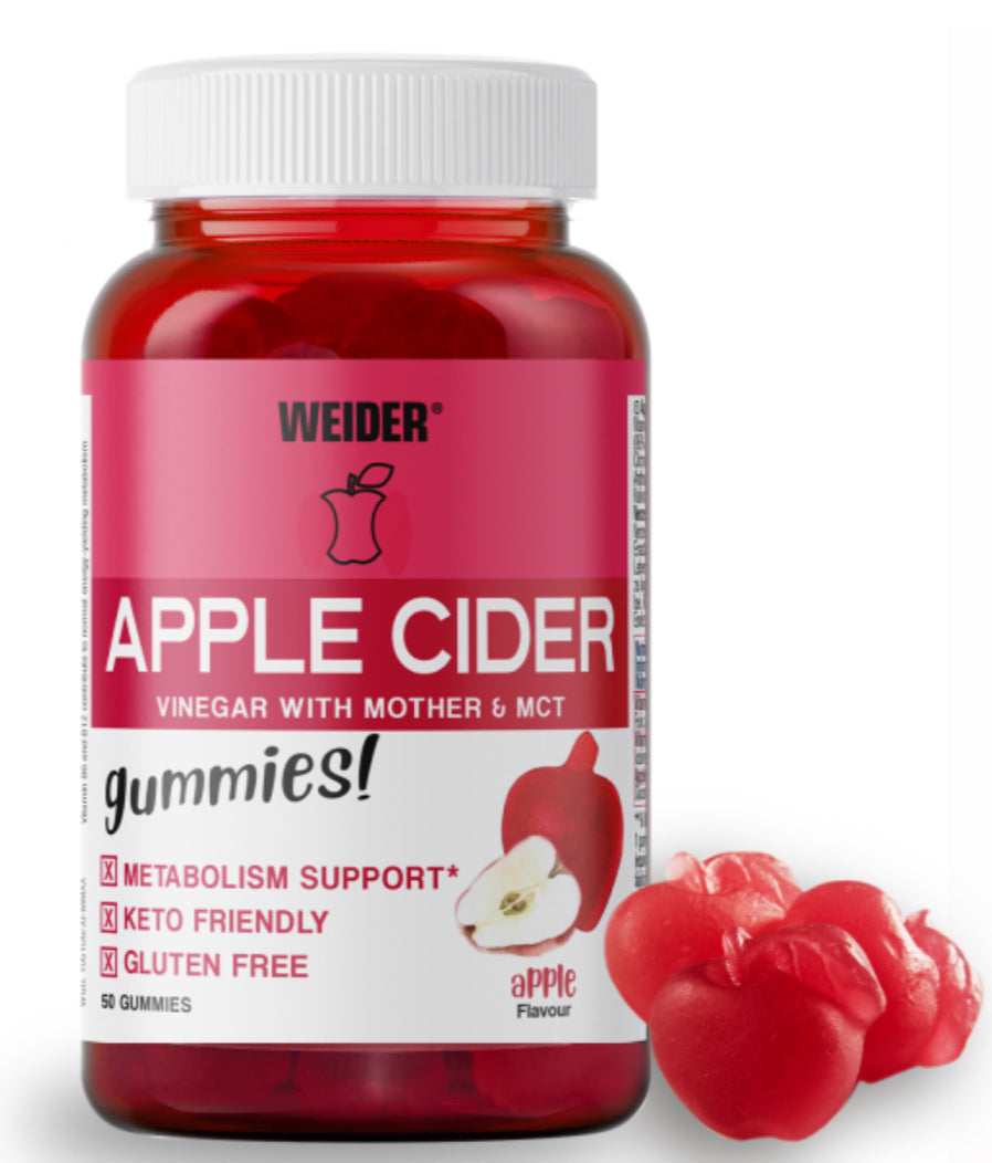 Weider Apple Cider Vinegar 50 Gummies