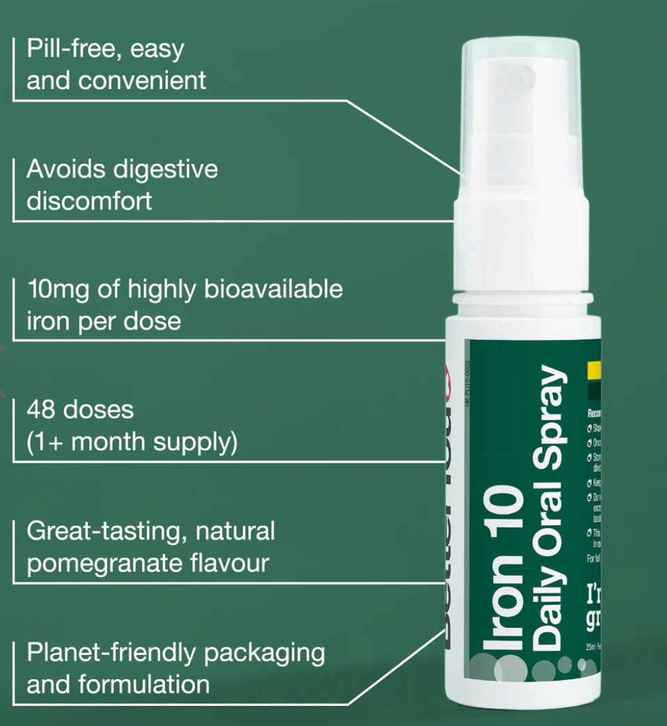BetterYou Iron 10, oral spray -25ml