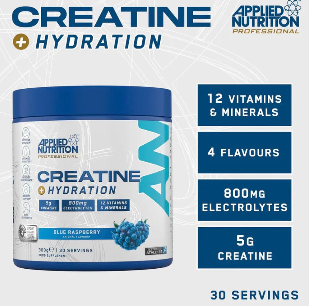 Applied nutrition créatine + hydratation 360g