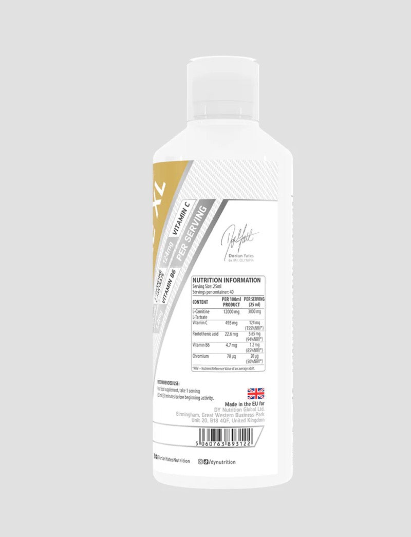 Dorian Yates Liquid L-carnitine XL 1L
