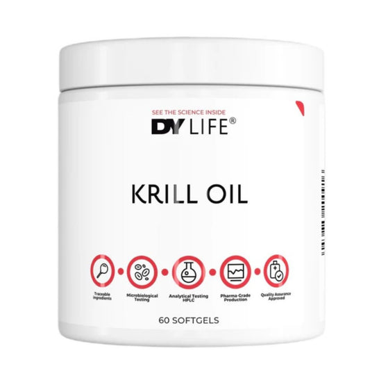 DORIAN YATES DY LIFE Krill oil (huile de krill) 60 softgels