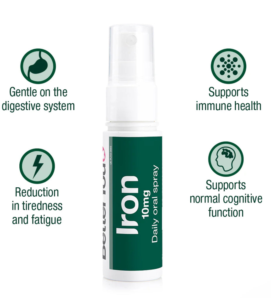 BetterYou Iron 10, oral spray -25ml