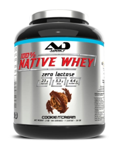 Addict Sport Nutrition Native Whey Zéro Lactose  -2kg