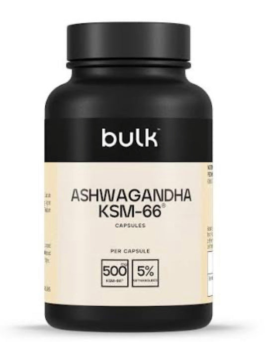 BULK ASHWAGANDHA KSM-66, 30 gélules
