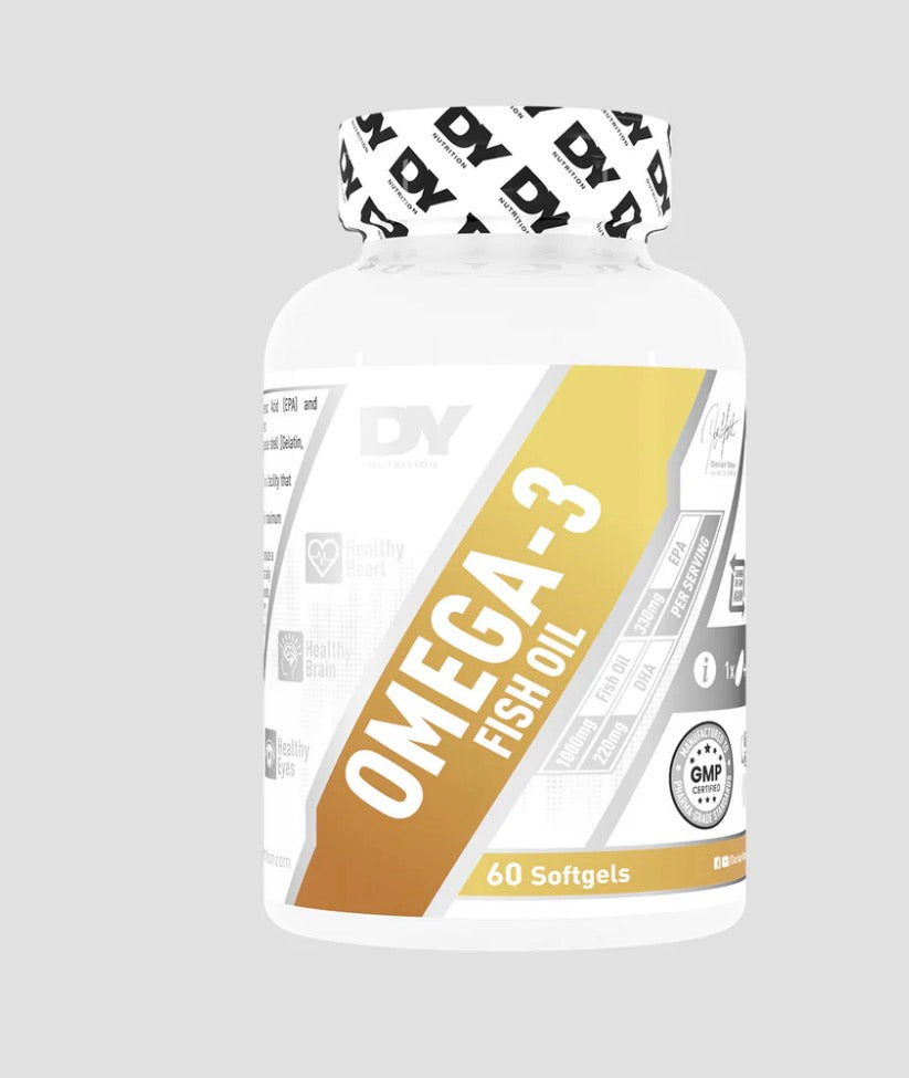 DORIAN YATES Omega 3 Fish Oil, 60 softgels
