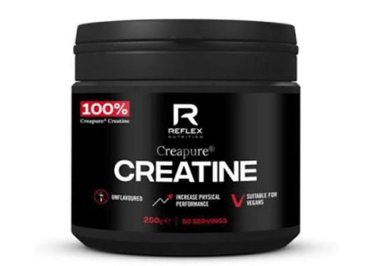 Reflex Creatine creapure 250g 50 portions soit 0.54€/portion