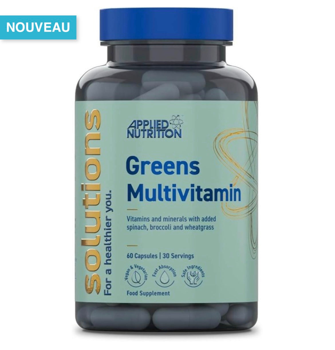 Applied Nutrition Greens Multivitamin 60 vcaps